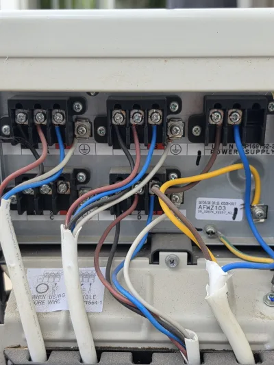 Klemens bağlantıları ve besleme hattı gerilim kontrolü